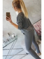 Queen model 18748101 sada grafit - K-Fashion