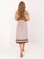 Spódnica IT SD model 22145554 brzoskwiniowy - FPrice