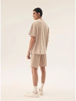 Pánske pyžamo Core 42604 02X Béžový vzor - Henderson