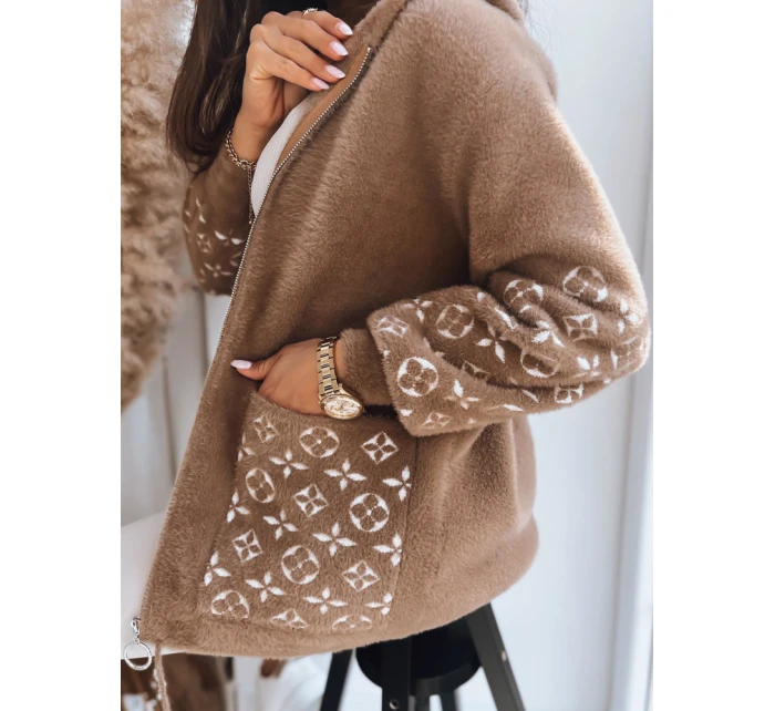 Dámská bunda s kapucí camel Dstreet model 21969188 - FashionStreet
