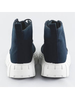 Tmavě modré šněrovací boty model 17261209 - VIA GIULIA