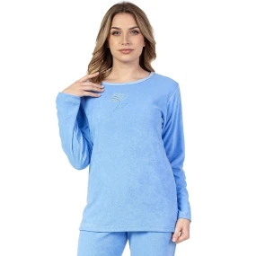 Dámske pyžamo 677 blue plus - REGINA