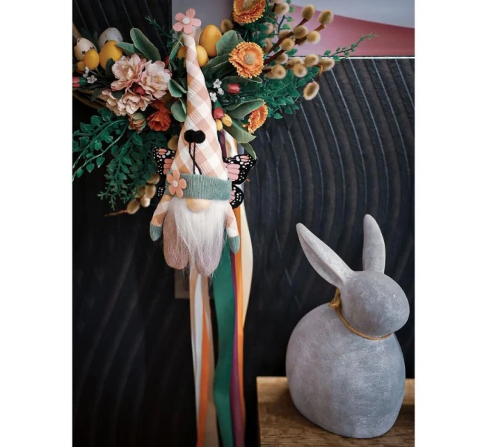 GHOST GNOM MOTHROOM PALE 25CM SPRING DECORATION detské