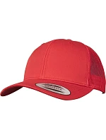 Flexfit 6606/6606T 6-panelová vintage čiapka „Trucker“ 55.6606 červená Flexfit 6606/6606T 6-panelová vintage čiapka „Trucker“ 55.6606 červená
