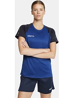Squad Go Contrast Jersey W Dámské kontrastní sportovní tričko model 22468705 navy - Craft Teamwear Squad Go Contrast Jersey W Dámské kontrastní sportovní tričko model 22468705 navy - Craft Teamwear