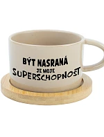 BÝŤ PISSED JE MOJA SUPERLIPA - šálka na krémovú makrónku 200 ml