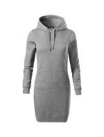 Dámske šaty na zapínanie s tmavosivými odleskami Dámske šaty na zapínanie s tmavosivými odleskami