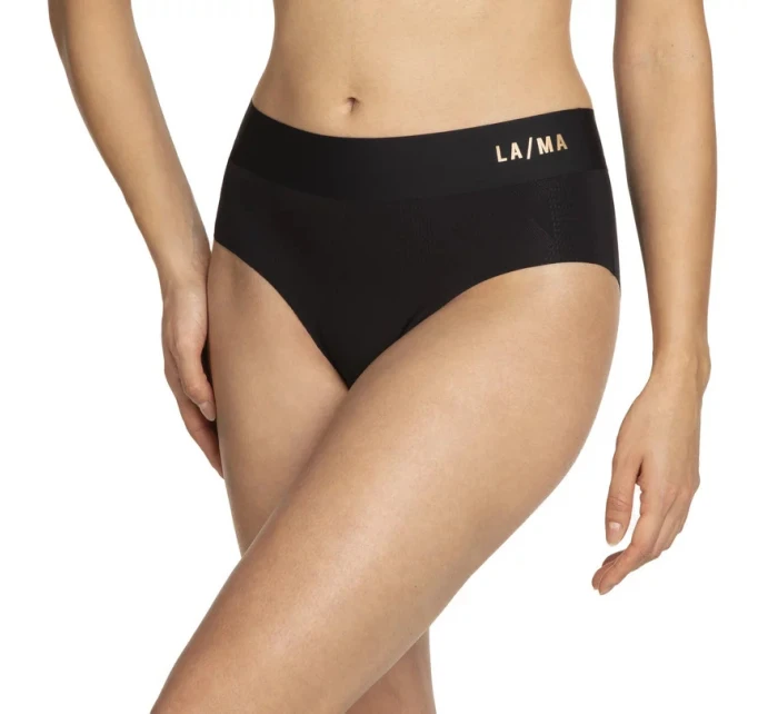 Dámské kalhotky BIKINI L-POL5009 02 Černá - Lama