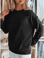 Dámska mikina LUMIVIA black FashionStreet BY1369 Dámska mikina LUMIVIA black FashionStreet BY1369