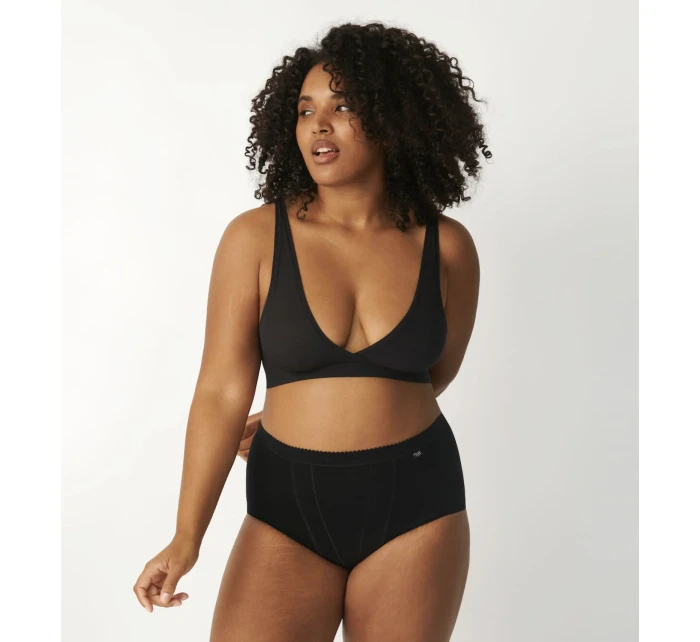 Dámské kalhotky Sloggi Control Maxi černé Dámské kalhotky Sloggi Control Maxi černé