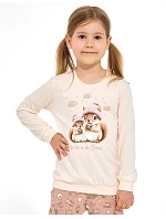 Pyžamo Cornette Kids Girl 594/200 Snack, délka rukávů 86–128