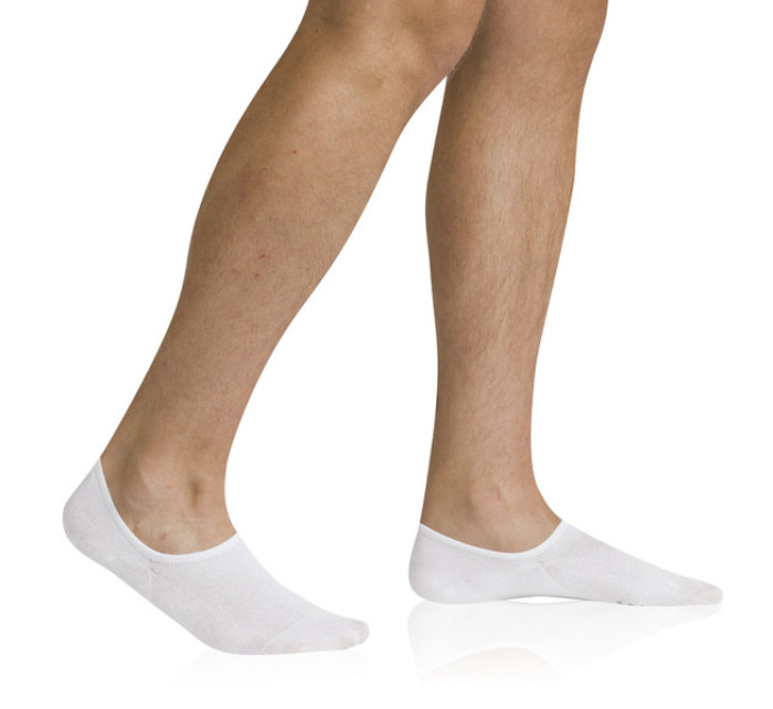 Unisex ponožky invisible BAMBUS SNEAKER SOCKS - BELLINDA - biela