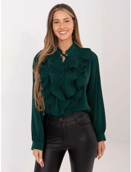 Košeľa IT KS 29033.87 tmavozelená