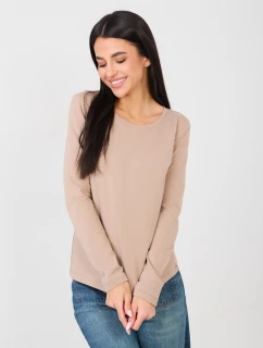 Bluzka RV BZ model 21889000 ciemny bezowy - FPrice