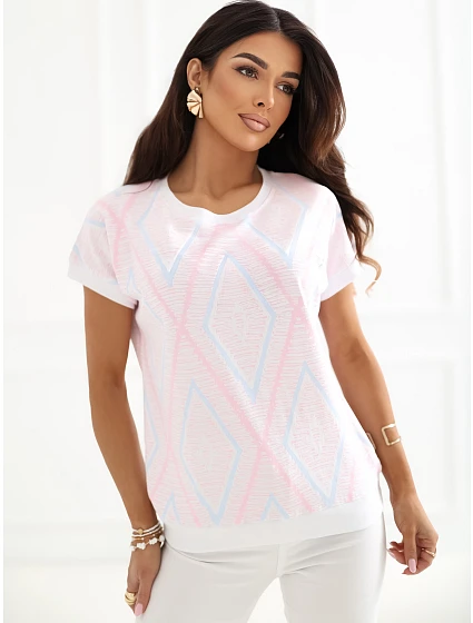 Blúzka RV BZ A1265.02 svetloružová Blúzka RV BZ A1265.02 svetloružová