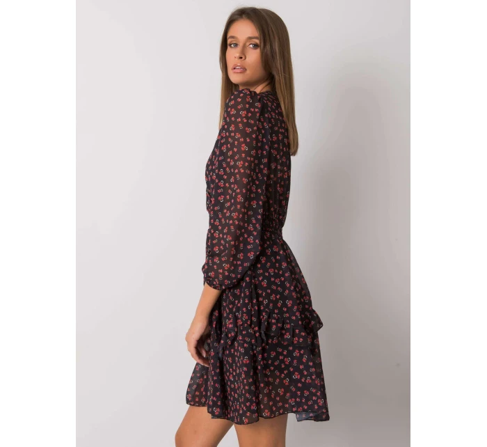 Šaty TW SK BI 0928 2.23 čierna a červená Šaty TW SK BI 0928 2.23 čierna a červená