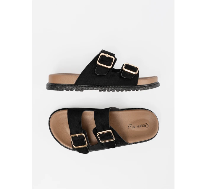 Trendy dámske čierne ponožky s platformou Trendy dámske čierne ponožky s platformou