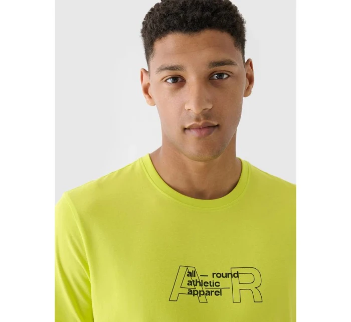 Pánske tričko s potlačou 4F 4FRAW24TTSHM2299-45S pánske Pánske tričko s potlačou 4F 4FRAW24TTSHM2299-45S pánske