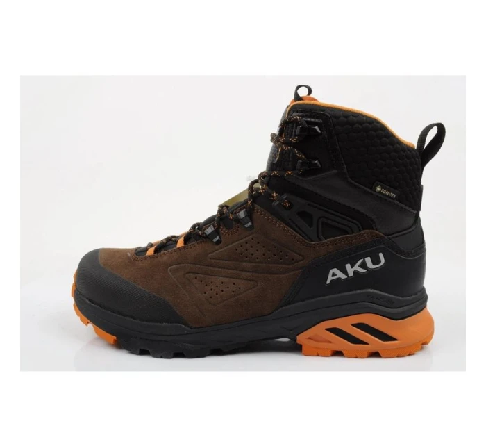 Aku pánska turistická členková obuv Reactive Gore-tex hnedá