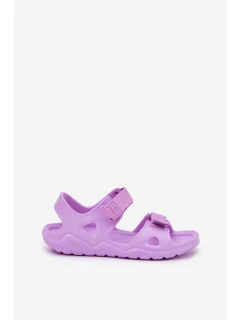 Piankowe Sandały Dziecięce Big Star RR374516 Fioletowe
