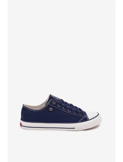 Pánské Nízké Tenisky Big Star Tmavě Modré model 21705211 - Big Star Shoes Pánské Nízké Tenisky Big Star Tmavě Modré model 21705211 - Big Star Shoes