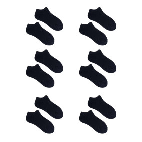 Bavlnené ponožky Yoclub Basic Ankle 6-pack SKS-0088U-3400 Black