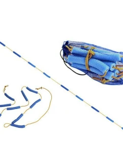 Flexibilná latka na skok do výšky modro-žltá - B2B sport