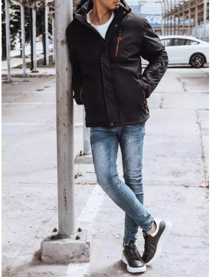 Pánská zimní bunda černá Dstreet model 21965599 - FashionStreet