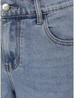 Jeansy damskie mom fit z wysokim stanem niebieskie model 22016767 - FashionStreet