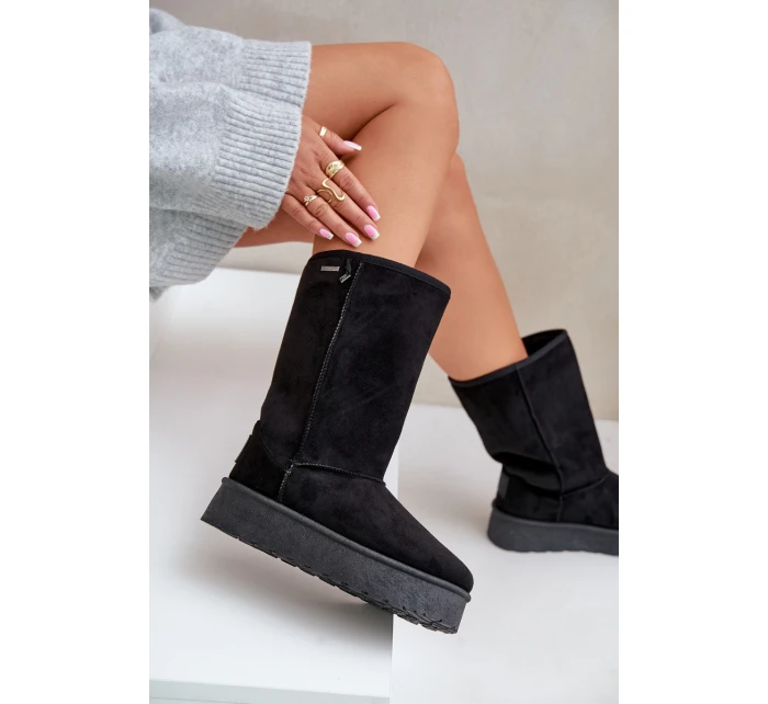 Vysoké Sněhule Na Platformě Big Star model 21679175 Černé - Big Star Shoes