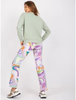 Mikina D10047O02417B pistáciová