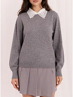 Sweter IR SW szary model 22400816 - FPrice Sweter IR SW szary model 22400816 - FPrice
