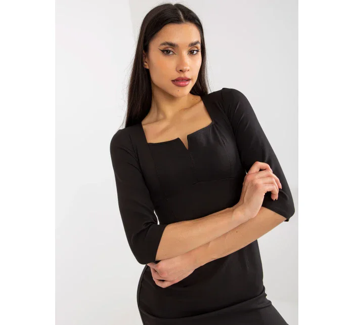 Dámské šaty LK SK černá model 18044043 - FPrice Dámské šaty LK SK černá model 18044043 - FPrice