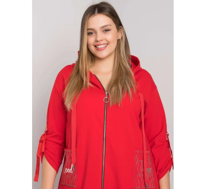 Mikina RV BL model 16986064 červená - FPrice Mikina RV BL model 16986064 červená - FPrice