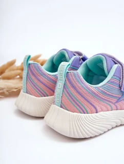 Lehké Dětské Sportovní Boty Memory Foam System Big Star Fialové