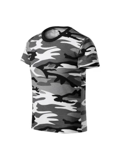 Maskáčové tričko maskáčová šedá