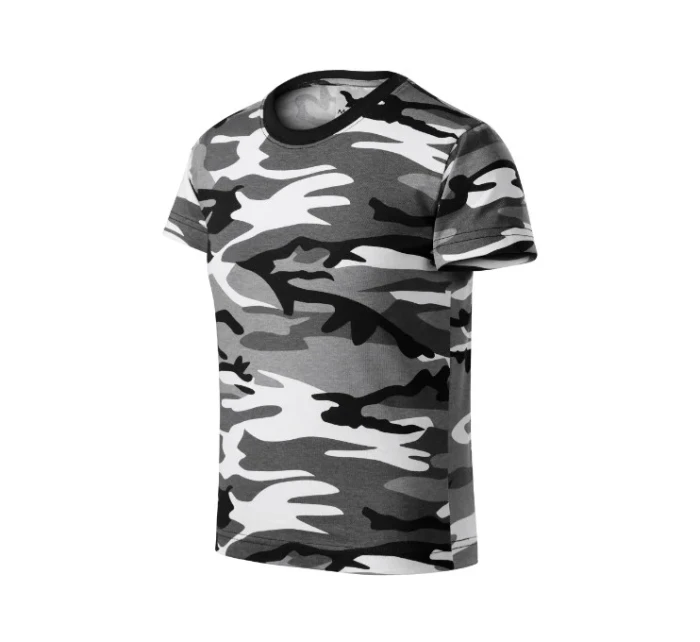 Camouflage tričko dětské camouflage gray
