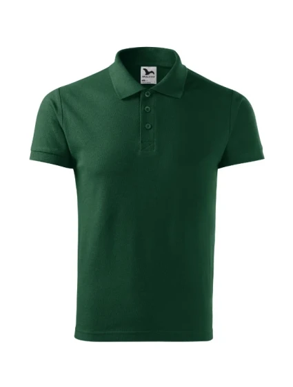 Cotton Heavy polokošile pánská dark green
