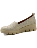 Dámské polobotky model 21151458 zlaté Jezzi - Inello