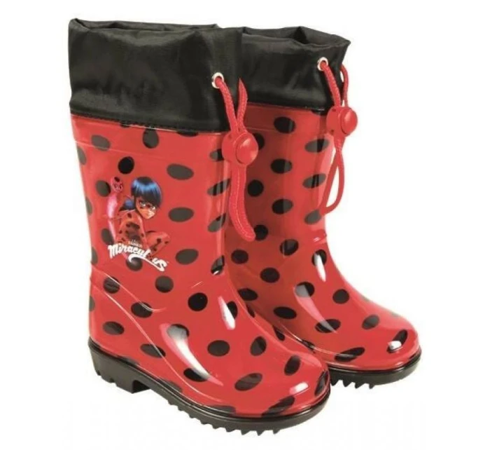 Perletti Miraculous Lady Bug Jr 98312 wellingtons Perletti Miraculous Lady Bug Jr 98312 wellingtons