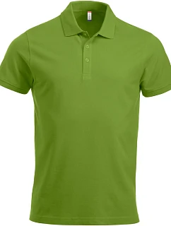 Classic S/S Pánské piqué polo z těžké bavlny light green model 22457123 - Clique