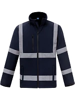 Yoko HVK 09 Hi-Vis softshellová bunda 79.VK09 navy Yoko HVK 09 Hi-Vis softshellová bunda 79.VK09 navy