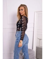 body v černé barvě model 18746274 - K-Fashion