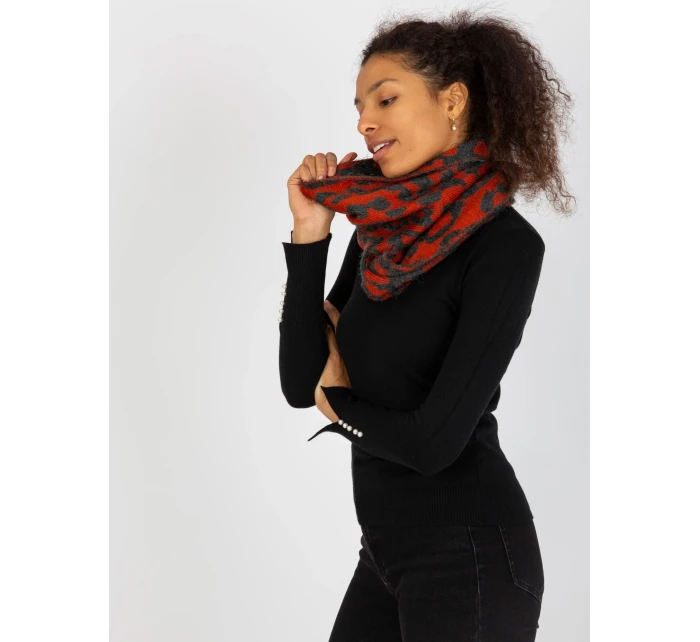 Tunelový šál AT KM ENEC B63 tmavo šedá