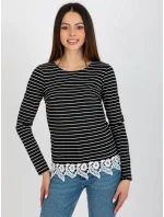 Blúzka LK BZ 506601.68 čiernobielych