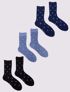 Yoclub Športové ponožky 3-pack SKA-0126F-AA00 Multicolour