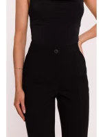 Nohavice s lakom S418 čierne - Stylove Nohavice s lakom S418 čierne - Stylove