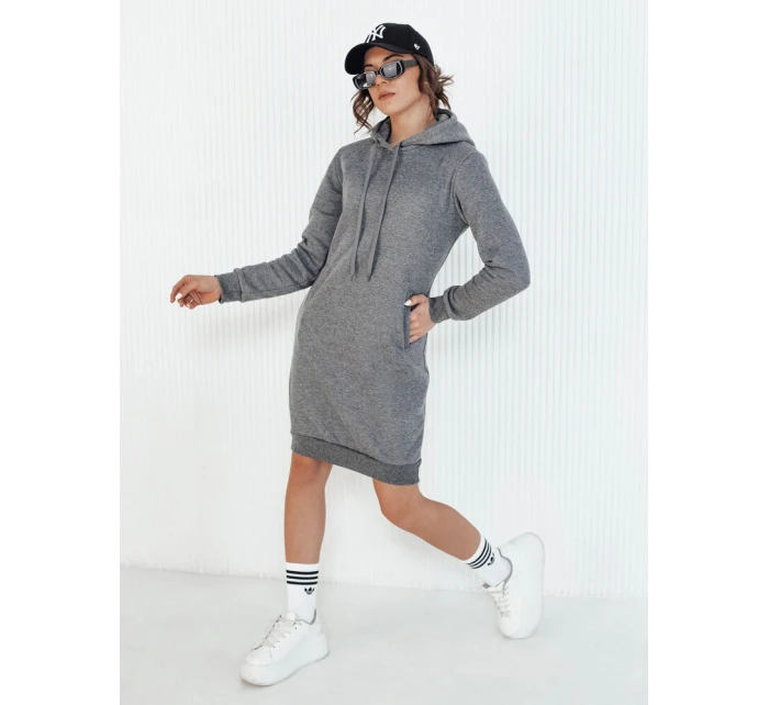 halenkové šaty tmavě šedé Dstreet model 21963977 - FashionStreet