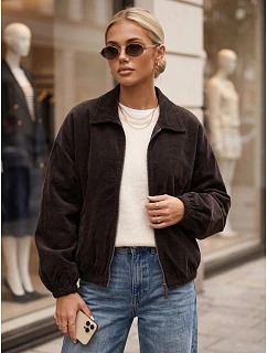 Kurtka damska  przejściowa brązowa model 22366693 - FashionStreet