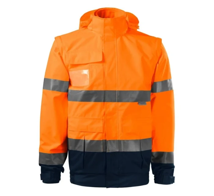 HV Guard 4 v 1 M bunda model 19378638 fluorescenční oranžová pánské - Rimeck